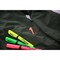 BAZIC Pen Style Fluorescent Highlighter Yellow w/ Cushion Grip (4/Pack)